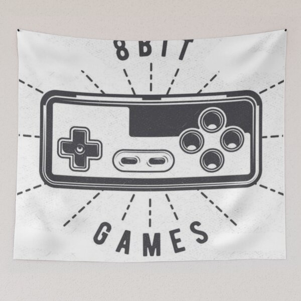 Item preview, Old Gamer - 8 Bit designed and sold by Zeberdee Designs.