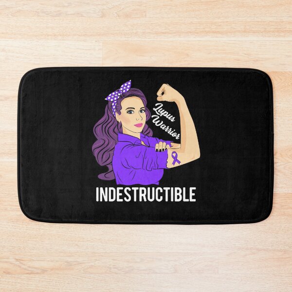 Item preview, Lupus Warrior Indestructible Awareness Support designed and sold by ZNOVANNA.