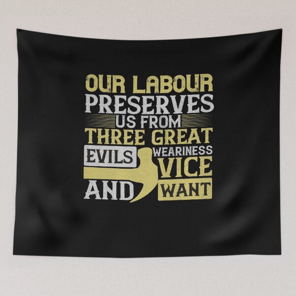 Item preview, Men Women Worker Labour Day Gift designed and sold by dm4design.