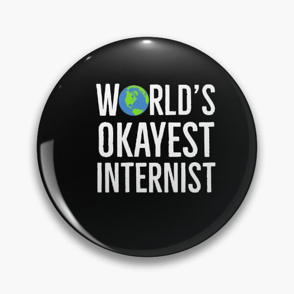 Item preview, Worlds Okayest Internist Gift designed and sold by AwesomeWorld1.