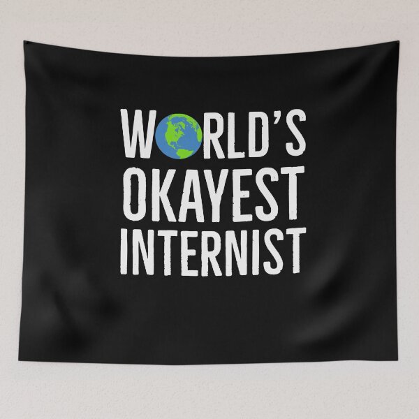 Item preview, Worlds Okayest Internist Gift designed and sold by AwesomeWorld1.