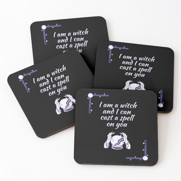 Item preview, Witch sayings witchy vibes dark art design theme gifts (in black) designed and sold by RebelliousRosee.