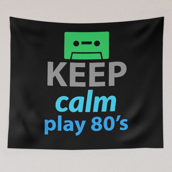 Item preview, generation x, keep calm play 80’s. cassette  designed and sold by efenem.