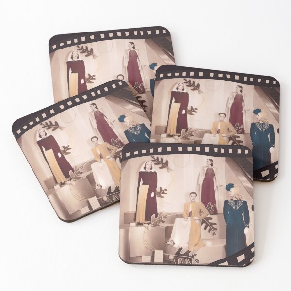 Item preview, Window shopping vintage style sepia designed and sold by VALZPLAY.
