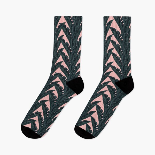 Item preview, Tropical seamless stylized concept digital print with tropical green leaves, areca, banana leaves, rainforest plants. designed and sold by ANAKOTO.