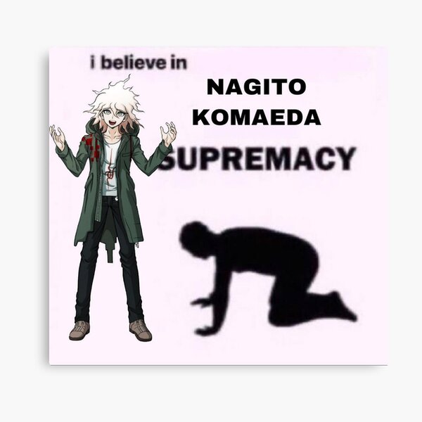 Danganronpa Meme Canvas Prints Redbubble