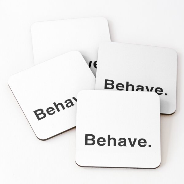Item preview, Behave. designed and sold by pifflevalve.