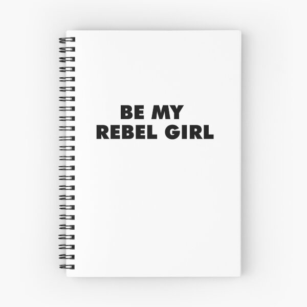 Item preview, BE MY REBEL GIRL - MOXIE quotes about feminism designed and sold by SerenaMinimal.