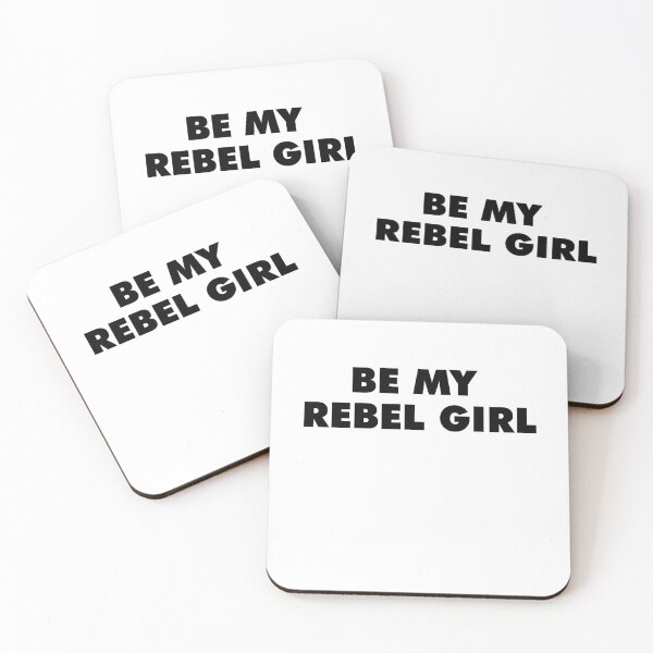 Item preview, BE MY REBEL GIRL - MOXIE quotes about feminism designed and sold by SerenaMinimal.