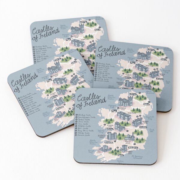 Item preview, Castles of Ireland designed and sold by izptica.