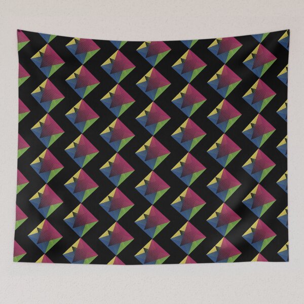 Item preview, Multi-colored kinetic rhombus designed and sold by yayor.