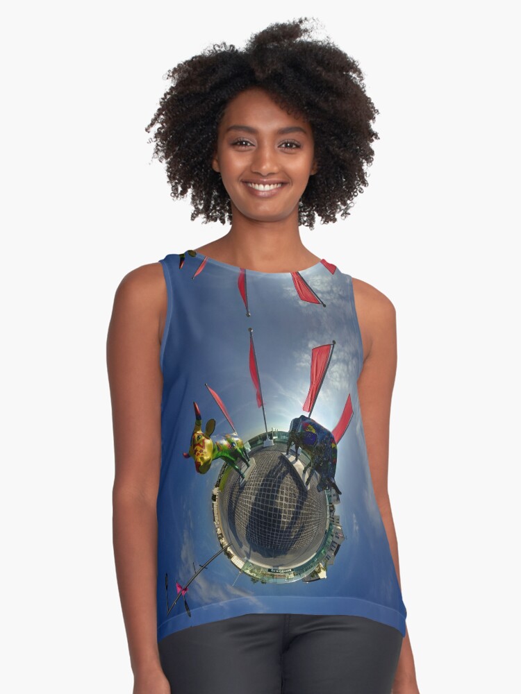 Item preview, Sleeveless Top designed and sold by VeryIreland.