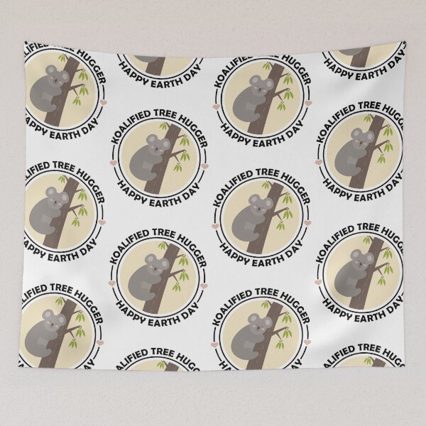 Item preview, Koalified Tree Hugger | Happy Earth Day designed and sold by GravitiTees.