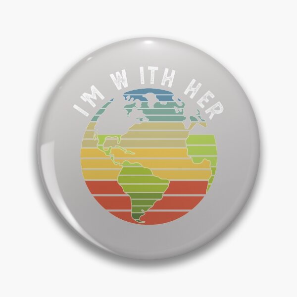 Item preview, I'm With Her Earth Day Climate Change Environmentalist designed and sold by GINIART.