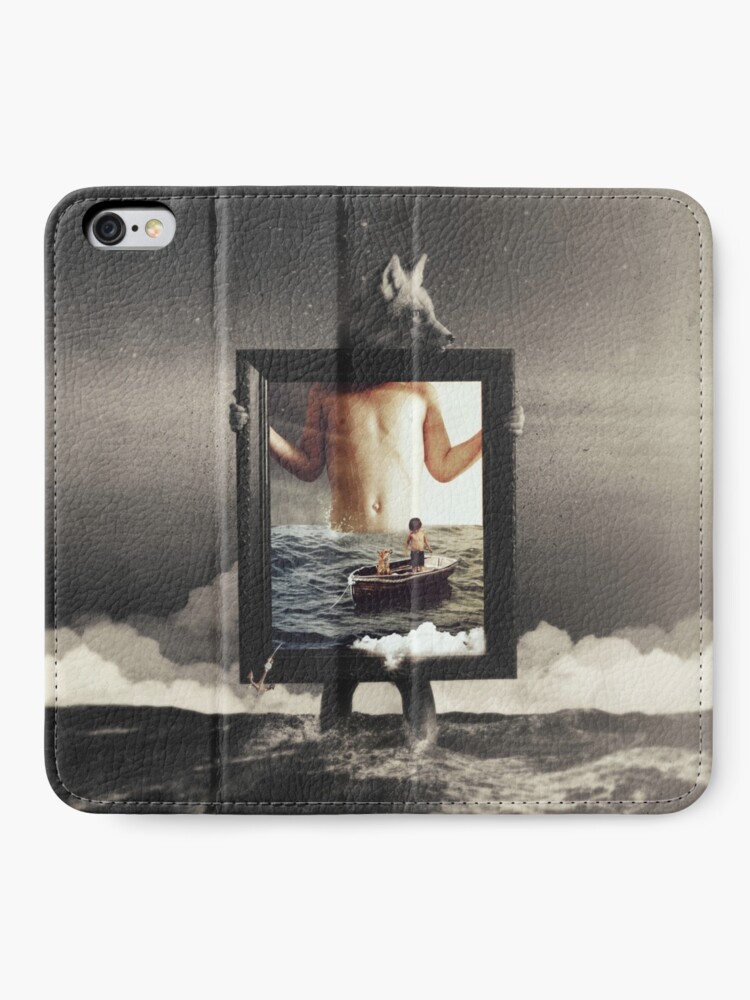 Alternate view of Inside Of My Outer Self iPhone Wallet