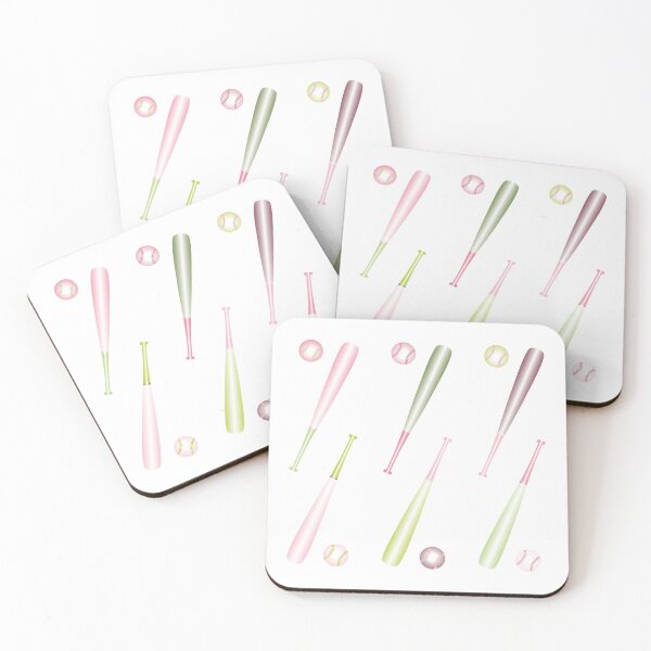 Item preview,  Colorful Baseball balls and bats- pack of stickers designed and sold by CSouissi.