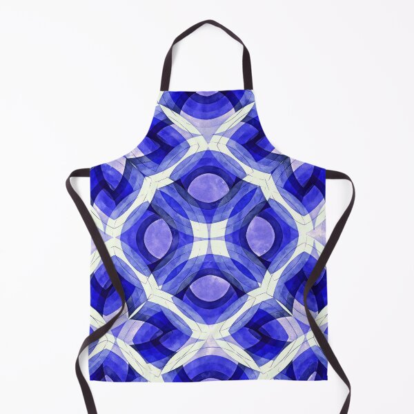 Artikelvorschau, Musterüberlappung Retro-Stil in Marineblau Shades Layered Artwork entworfen und verkauft von taiche.
