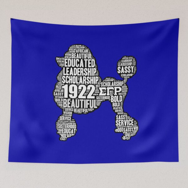 Item preview, Sigma 1922 Poodle Gamma Rho Hand Sign Gift designed and sold by suppershirts.
