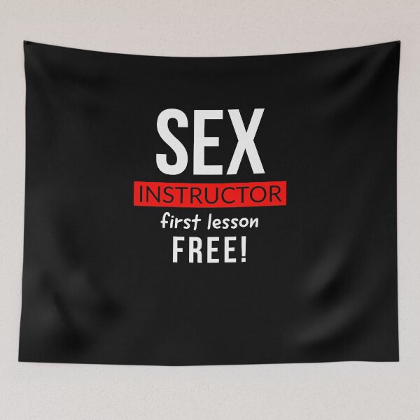 Item preview, Sex Instructor Funny Gift designed and sold by AwesomeWorld1.