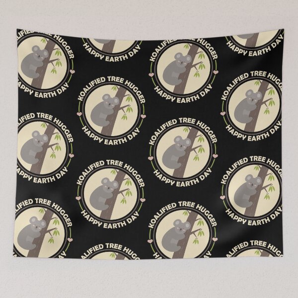 Item preview, Koalified Tree Hugger | Protect the Environment designed and sold by GravitiTees.