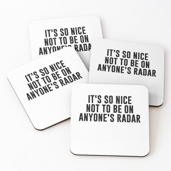 Item preview, It's so nice not to be on anyone's radar designed and sold by SerenaMinimal.
