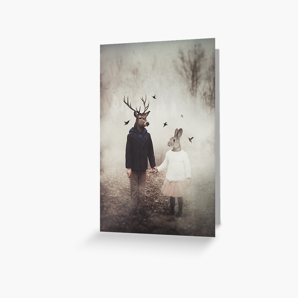 Creatures of Commonplace Greeting Card