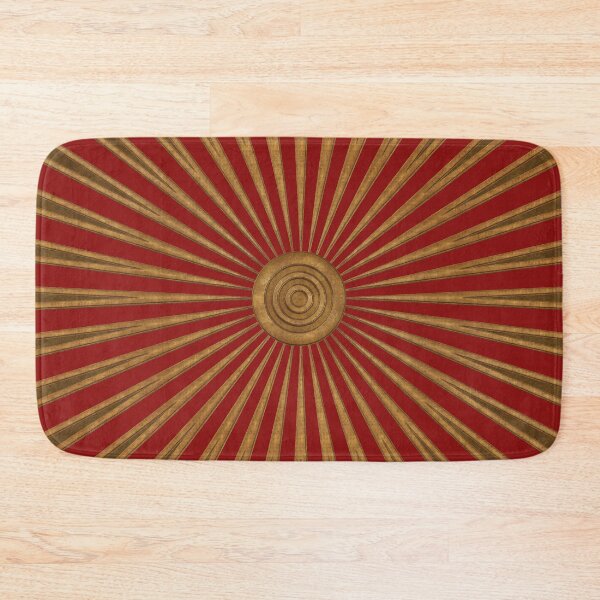 Item preview, Carnival sun rays gold red - circus designed and sold by Xarah.
