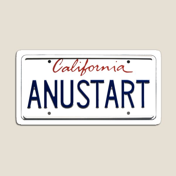 Arrested Development - Tobias Vanity Plate Magnet