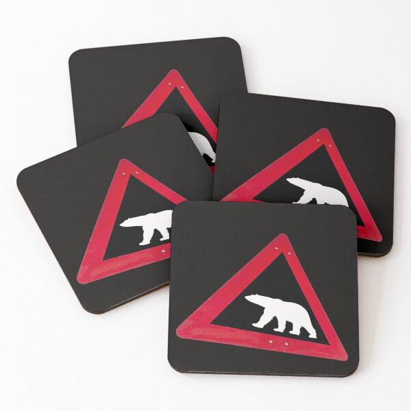 Item preview, Warning sign: Warning of the polar bear designed and sold by Ingo Gerlach.