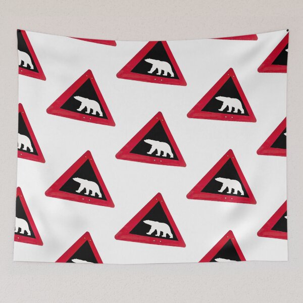 Item preview, Warning sign: Warning of the polar bear designed and sold by Ingo Gerlach.