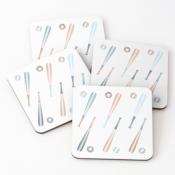 Item preview,  Colorful Baseball balls and bats- pack of stickers designed and sold by CSouissi.