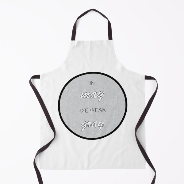 Item preview, In May we wear Gray designed and sold by Stickr-boutiq.