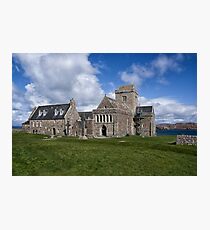 Iona Abbey Scotland Photographic Print