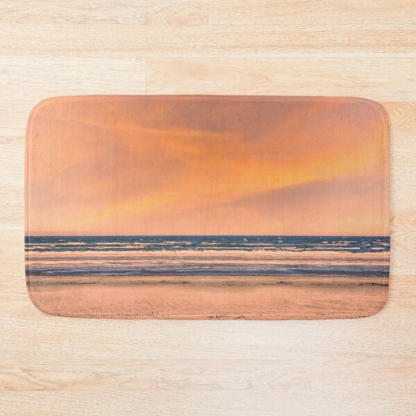 Item preview, Beautiful Orange Sunset at a Frozen Snowy Beach designed and sold by Jon Shore.