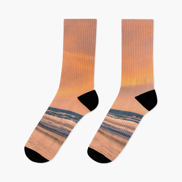 Item preview, Beautiful Orange Sunset at a Frozen Snowy Beach designed and sold by Jon Shore.