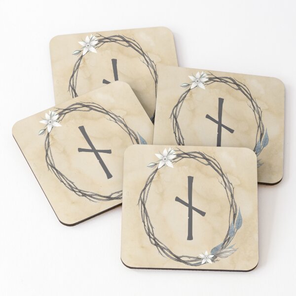 Item preview, Nauthiz Rune | Elder Futhark Norse Runes Alphabet designed and sold by Time Nomads.