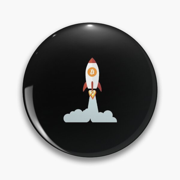 Artikelvorschau, Bitcoin Art: Bitcoin-Rakete entworfen und verkauft von Bouzdesigns.