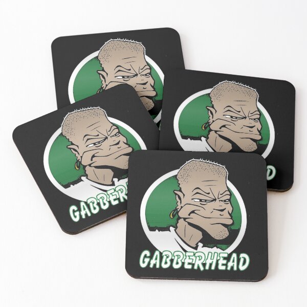 Item preview, Gabberhead Original (Green) designed and sold by Alphatypez.