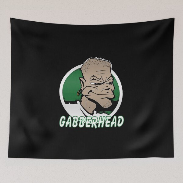 Item preview, Gabberhead Original (Green) designed and sold by Alphatypez.