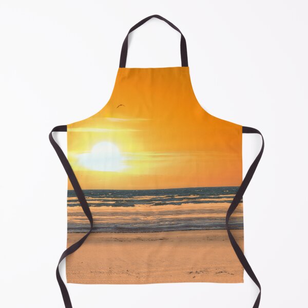 Item preview, Beautiful Orange Sunset at a Frozen Snowy Beach designed and sold by Jon Shore.
