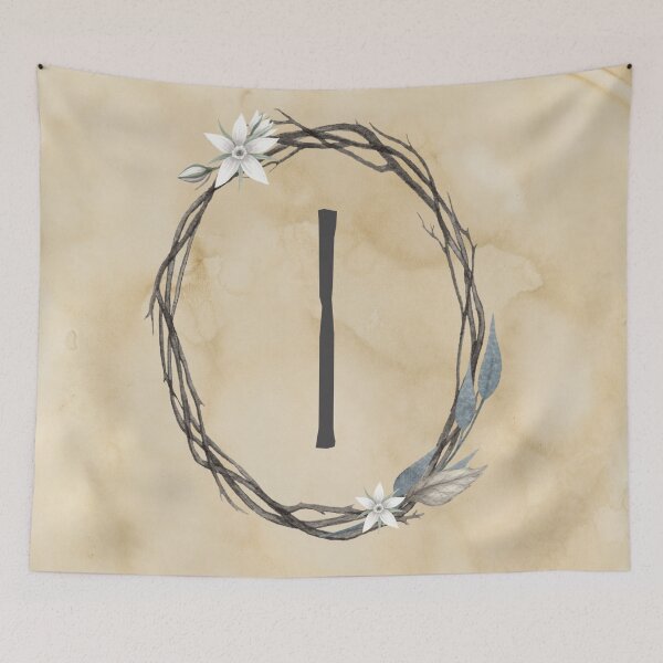 Item preview, Isa Rune | Elder Futhark Norse Runes Alphabet designed and sold by Time Nomads.