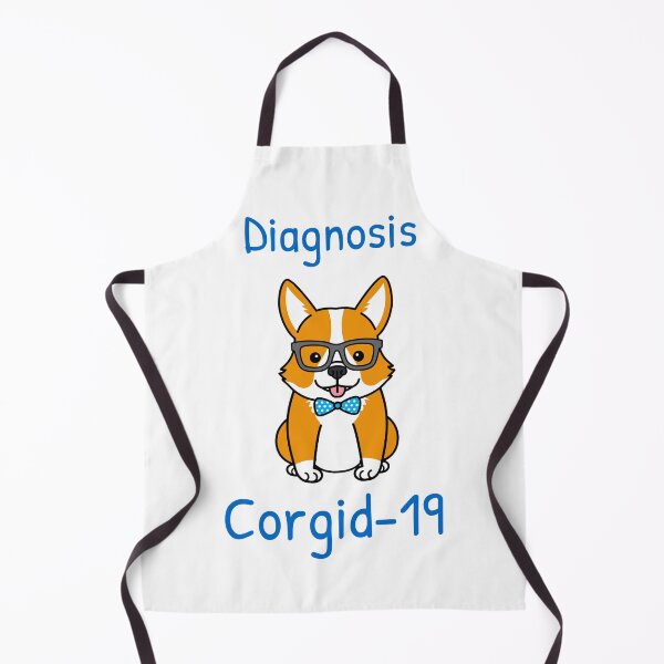 Item preview, Diagnosed with Corgid-19 designed and sold by sam-super-tees.