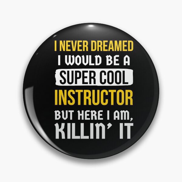 Item preview, Super Cool Instructor Gift designed and sold by AwesomeWorld1.