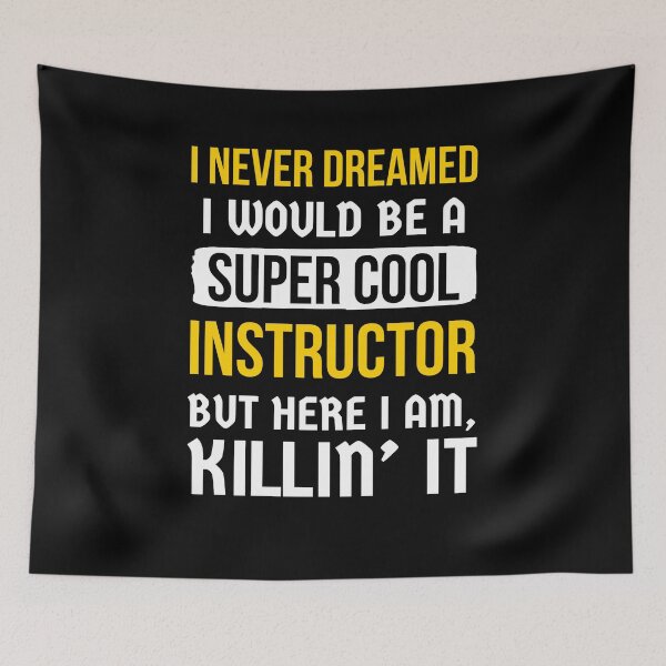 Item preview, Super Cool Instructor Gift designed and sold by AwesomeWorld1.