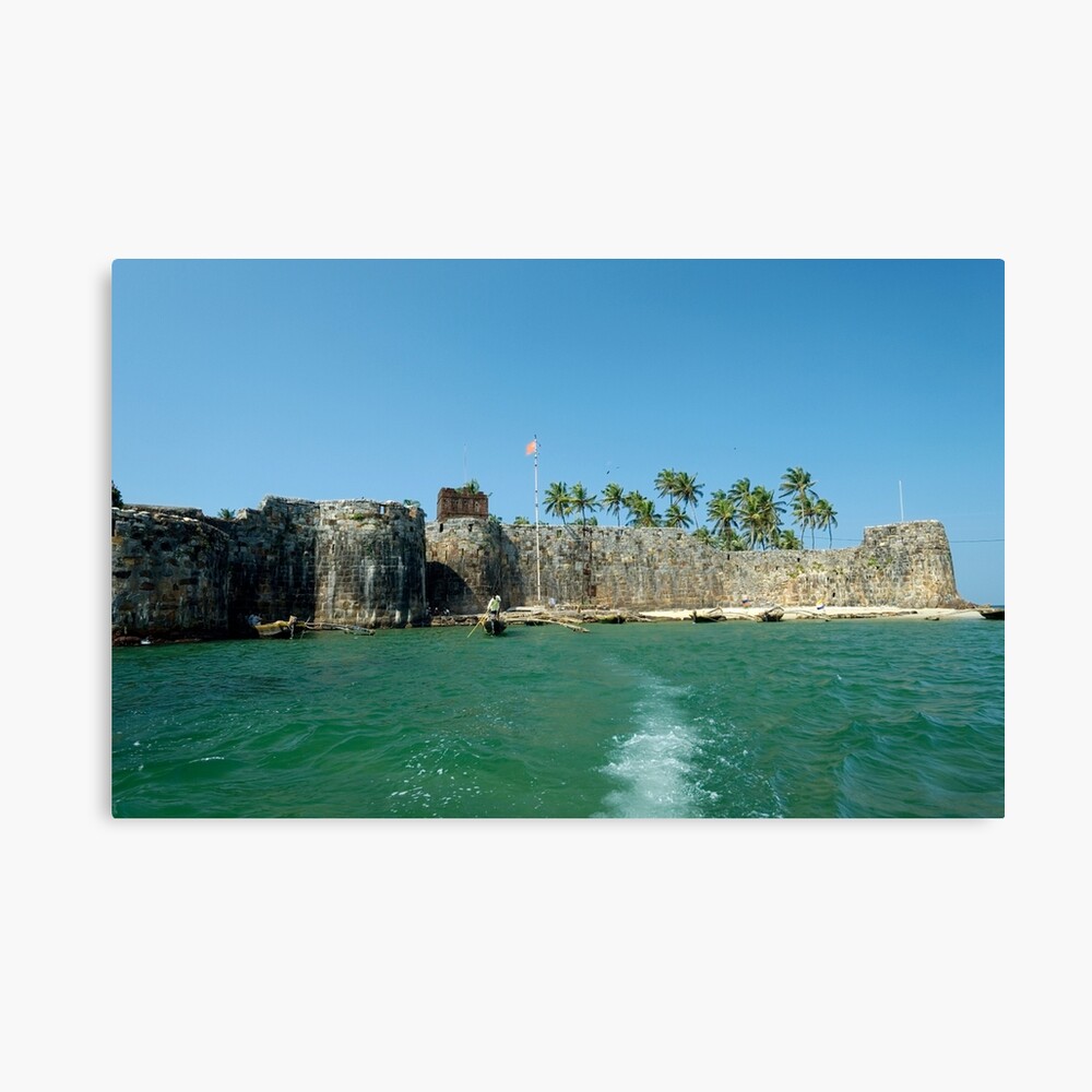 During sunrise and sunset the Sindhudurg Fort becomes golden because of  yellow rocks  India travel places Travel destinations in india Once in  a lifetime