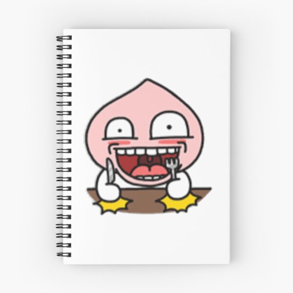 Item preview, KakaoTalk Friends Apeach (Grub Time ) designed and sold by icdeadpixels.