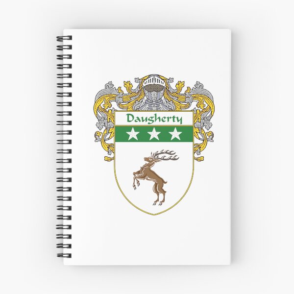 Item preview, Daugherty Coat of Arms/Family Crest designed and sold by IrishArms.
