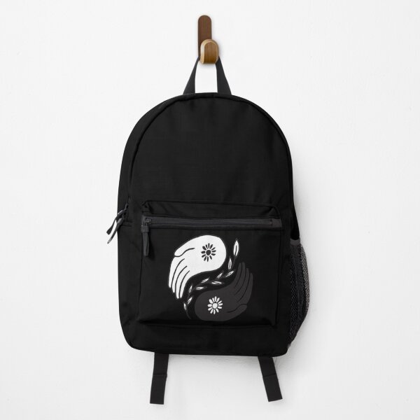 Item preview, Two Hands, Black And White, Yin And Yang Peace Symbol designed and sold by PandaSoul.