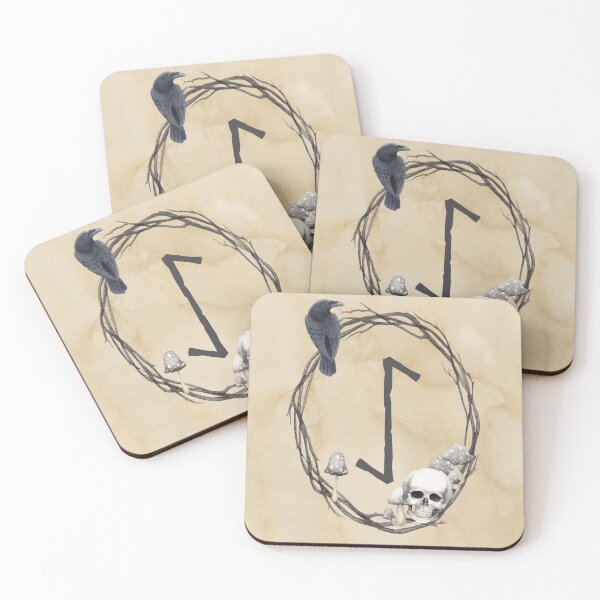 Item preview, Eihwaz Rune | Elder Futhark Norse Runes Alphabet designed and sold by Time Nomads.