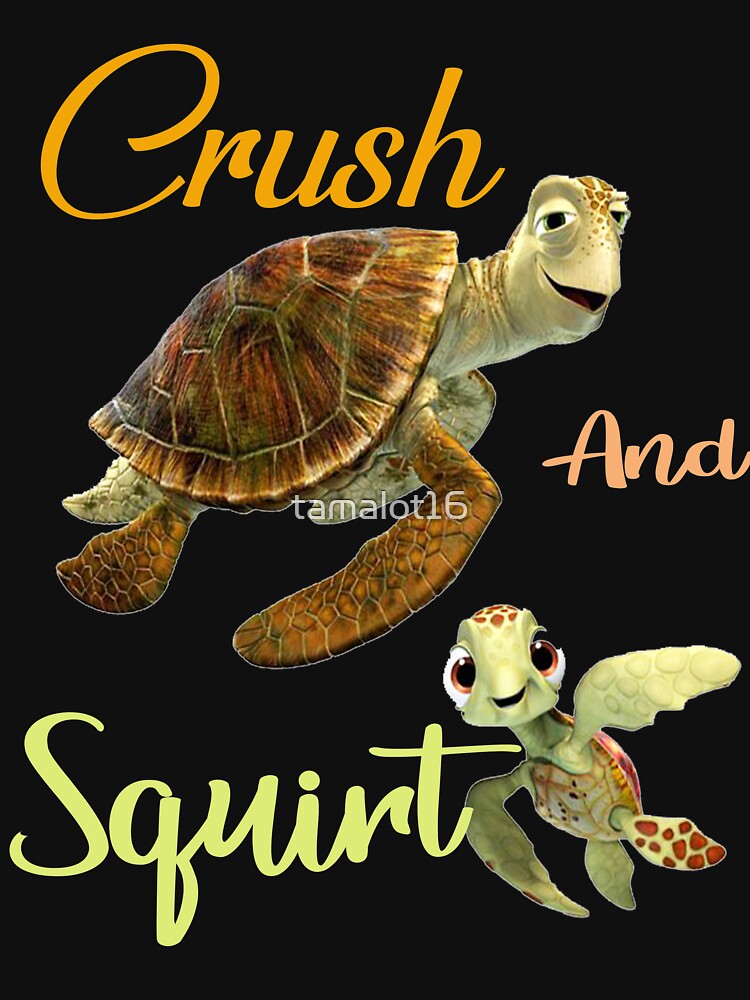 Crush Squirt the Turtle ID Badge Reel Badge Holder 